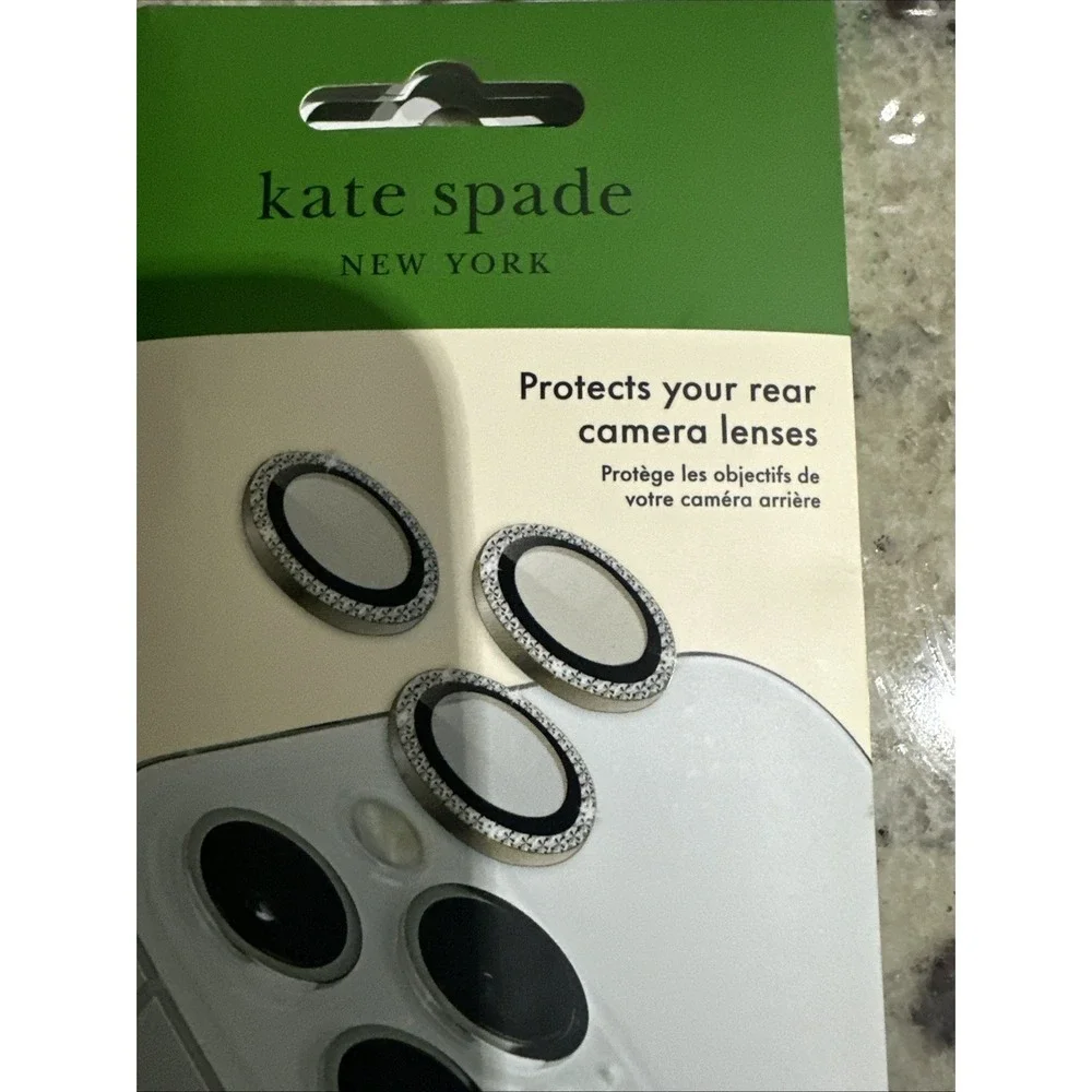 Kate Spade New York Apple iPhone 15 Pro/iPhone 15 Pro Max Camera Lens Protector